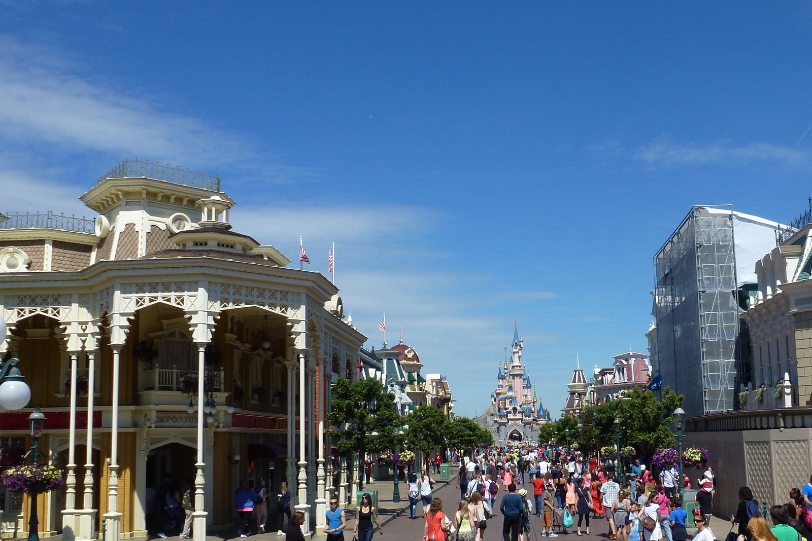 Vacation photography session in Disneyland Paris, France
