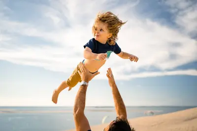 Family photoshoot in Arcachon & the Dune du Pilat by Alexandre R