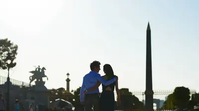 Couples photoshoot in Paris by Oisin G