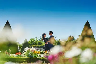 Couples photoshoot in Versailles by Oisin G