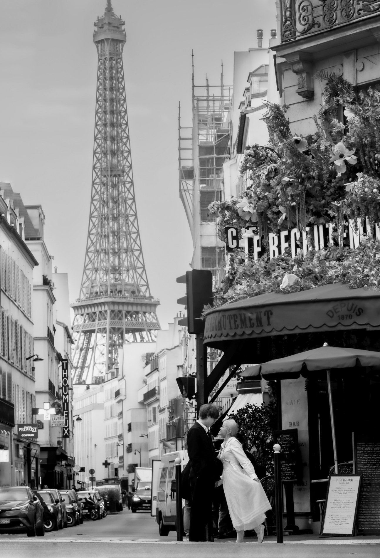 Michi N photoshoot in Paris