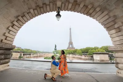Proposal photoshoot in Paris by Michi N