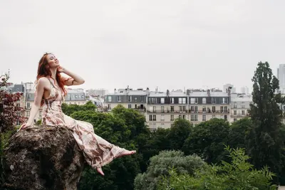 Solo Portrait photoshoot in Paris by Natalia D