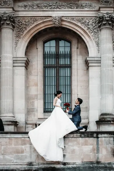 Wedding photoshoot in Paris by Natalia D