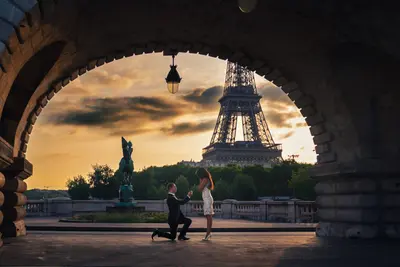 Proposal photoshoot in Paris by Joseph J