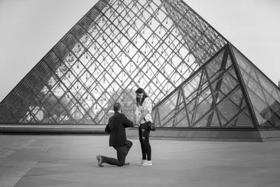 Proposal photoshoot in Paris by Joseph J