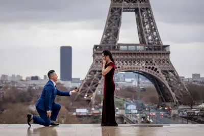 Proposal photoshoot in Paris by Joseph J