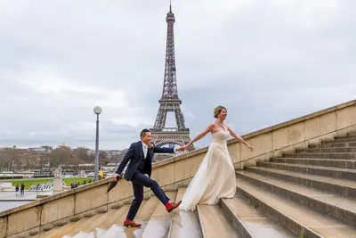 Elopement photoshoot in Paris by Joseph J