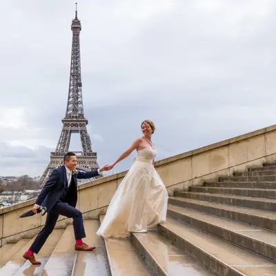 Elopement photoshoot in Paris by Joseph J