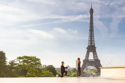 Proposal photoshoot in Paris by Joseph J