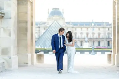 Elopement photoshoot in Paris by Joseph J