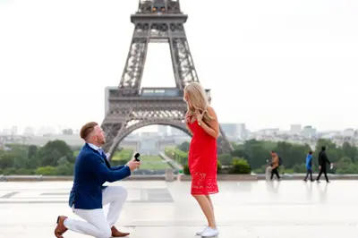 Proposal photoshoot in Paris by Joseph J