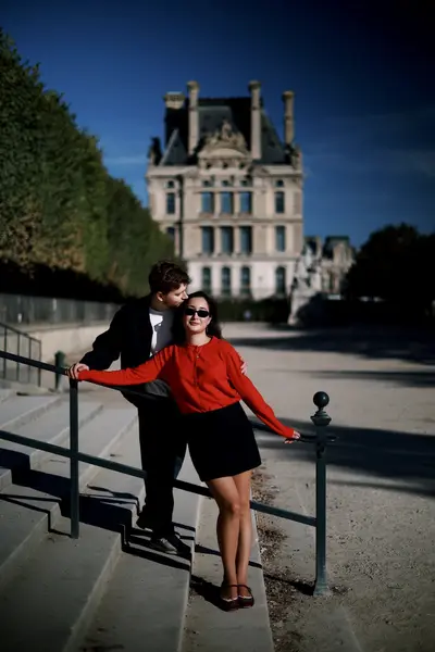 Couples photoshoot in Paris by Katerina P