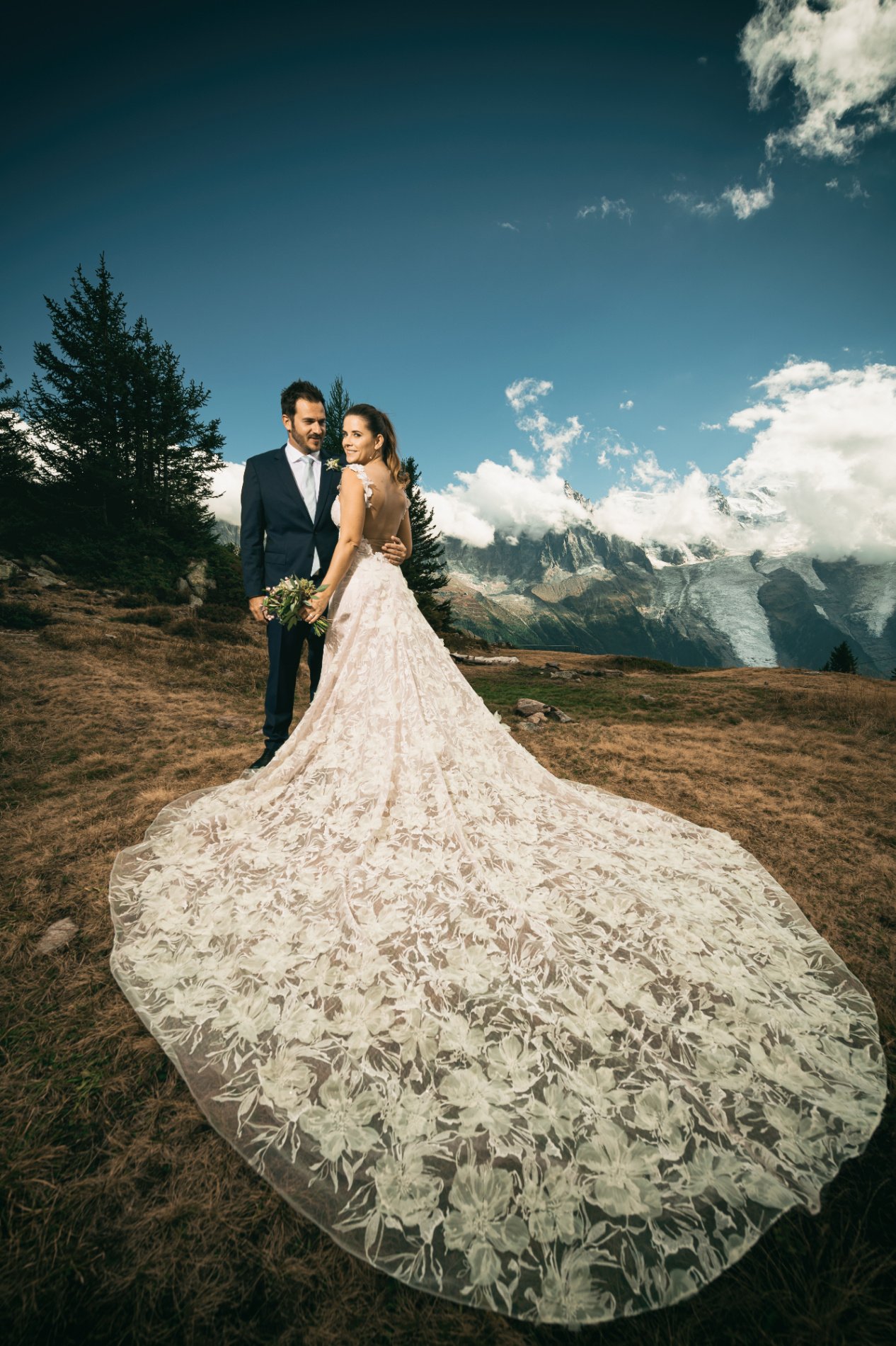 Julien Zannoni photoshoot in Chamonix