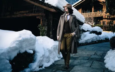 Solo Portrait photoshoot in Chamonix by Julien Z