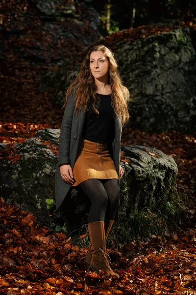 Solo Portrait photoshoot in Chamonix by Julien Z