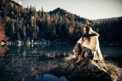 Solo Portrait photoshoot in Chamonix by Julien Z