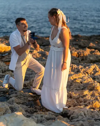 Proposal photoshoot in Aix-en-Provence by Robin G