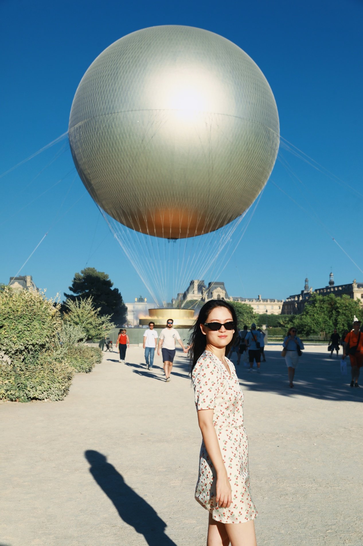 May Meng photoshoot in Paris