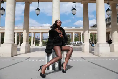 Fashion photoshoot in Paris by May M
