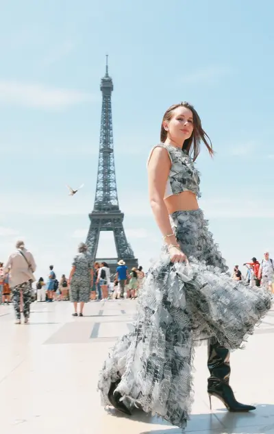 Fashion photoshoot in Paris by May M