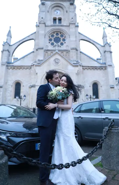 Elopement photoshoot in Paris by May M