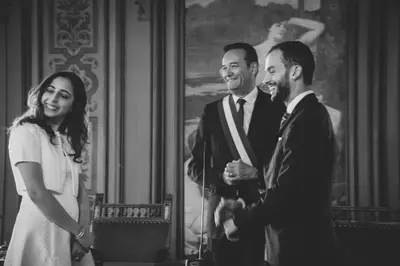 Engagement photoshoot in Paris by Othmane T