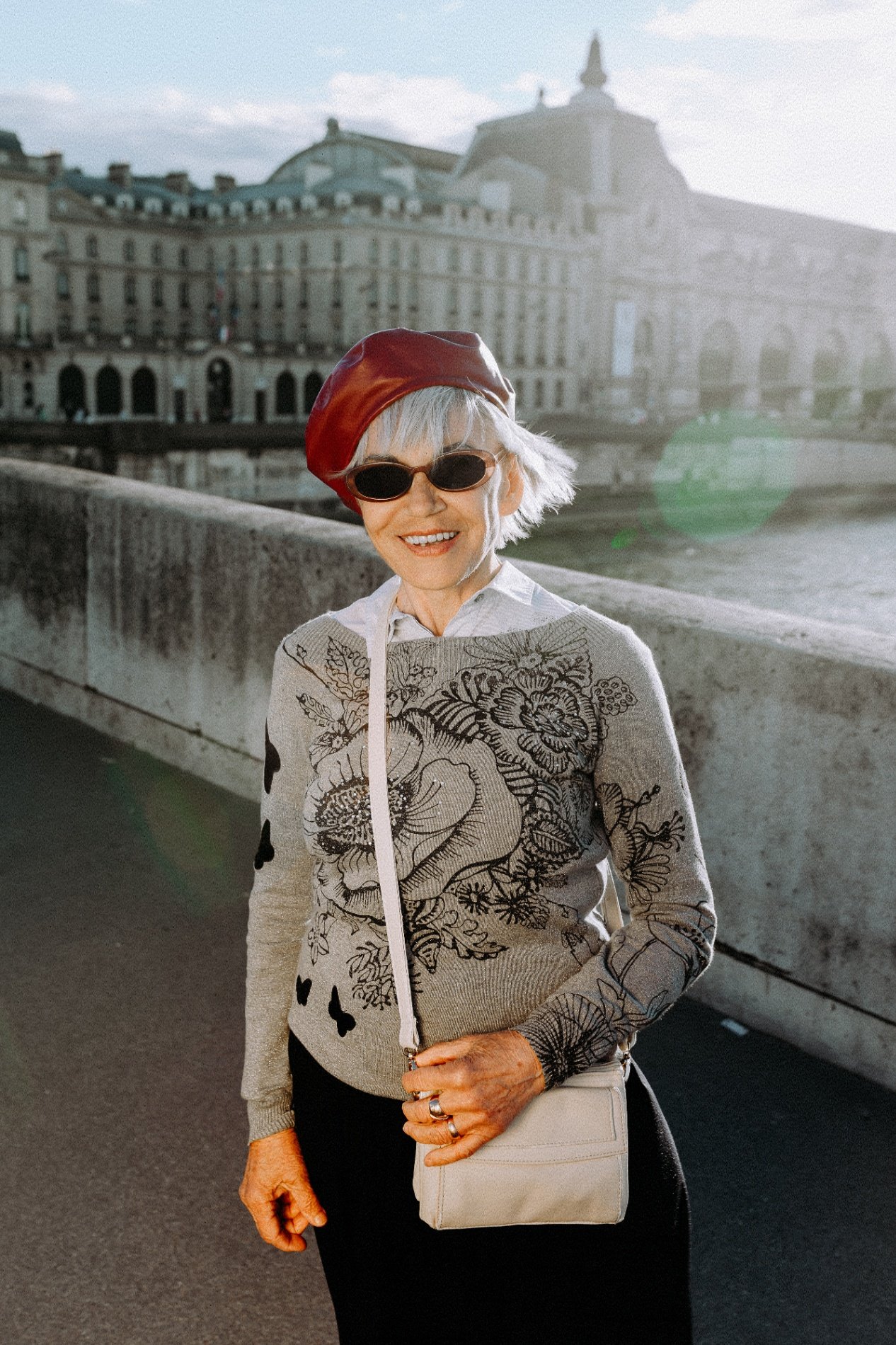 Anna Denisova photoshoot in Paris