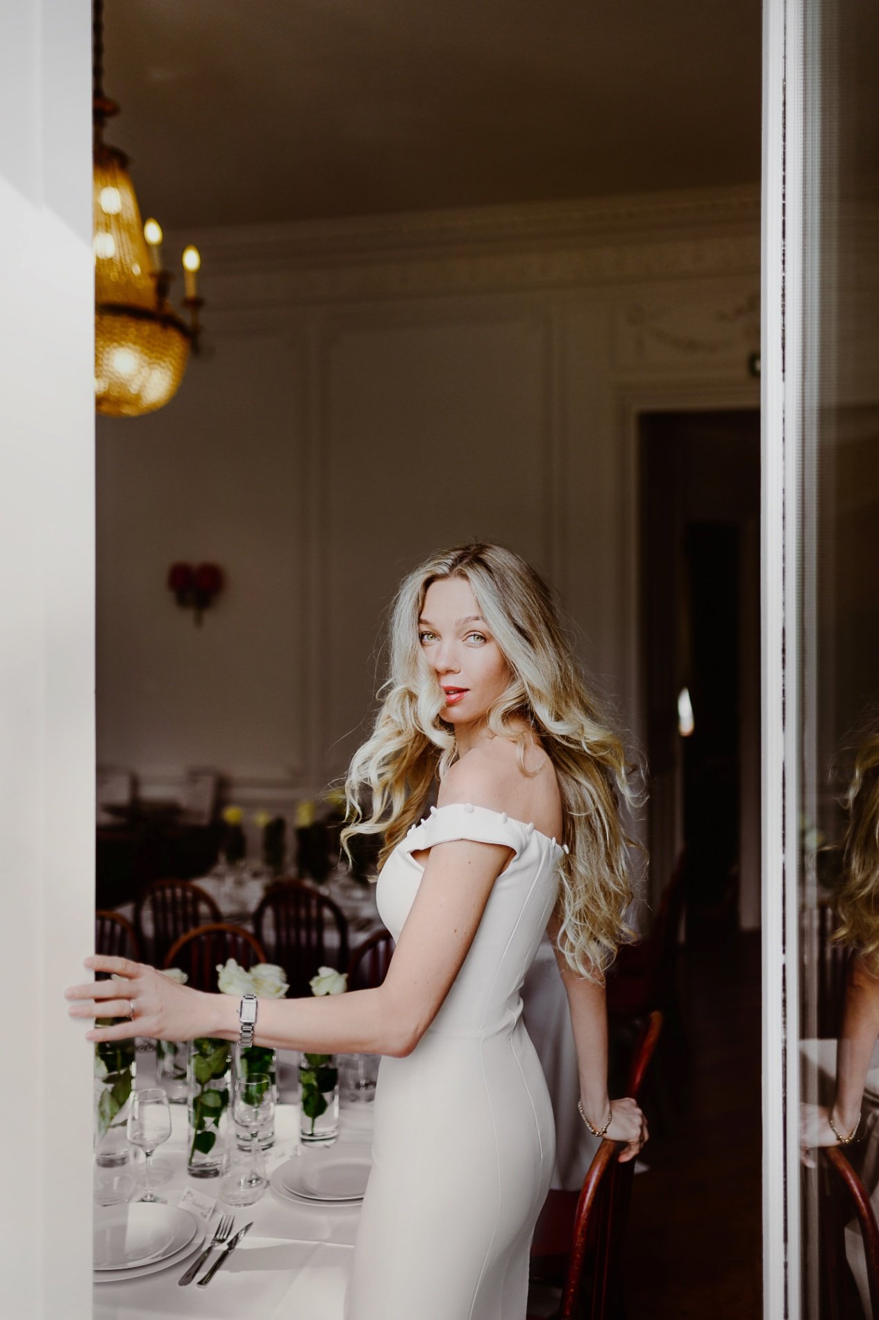 Anna Denisova photoshoot in Paris