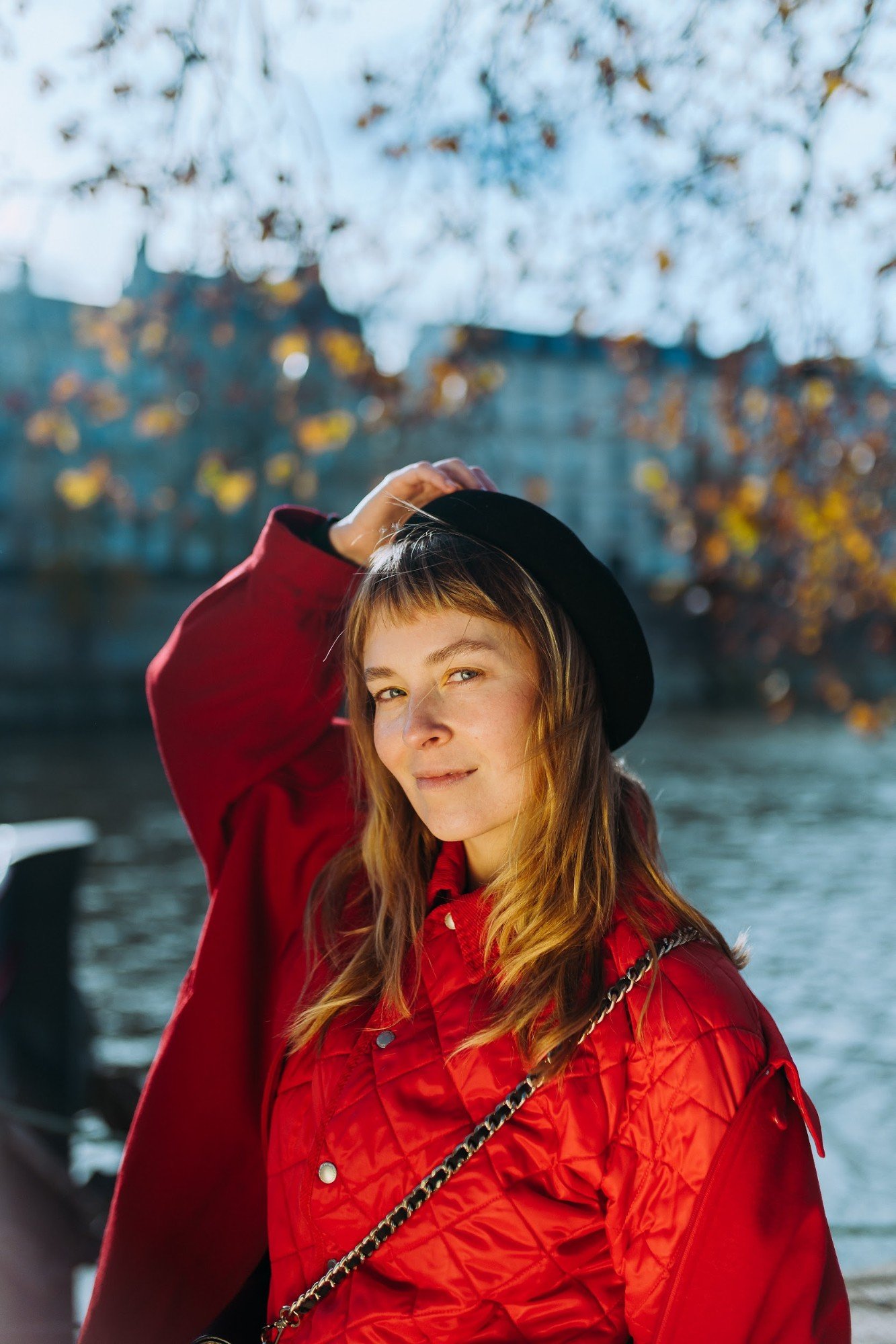 Anna Denisova photoshoot in Paris