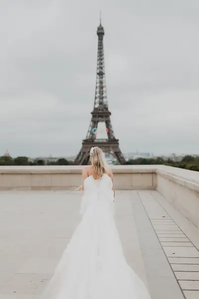 Wedding photoshoot in Paris by Anna D
