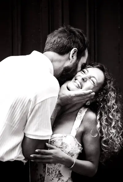 Engagement photoshoot in Nice by Olha S