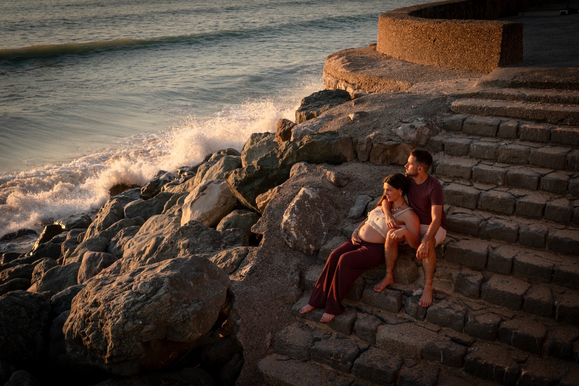 Margaux Caillier photoshoot in The French Basque Country